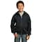 Port & Company® Youth Core Fleece Full-Zip Hooded Sweatshirt